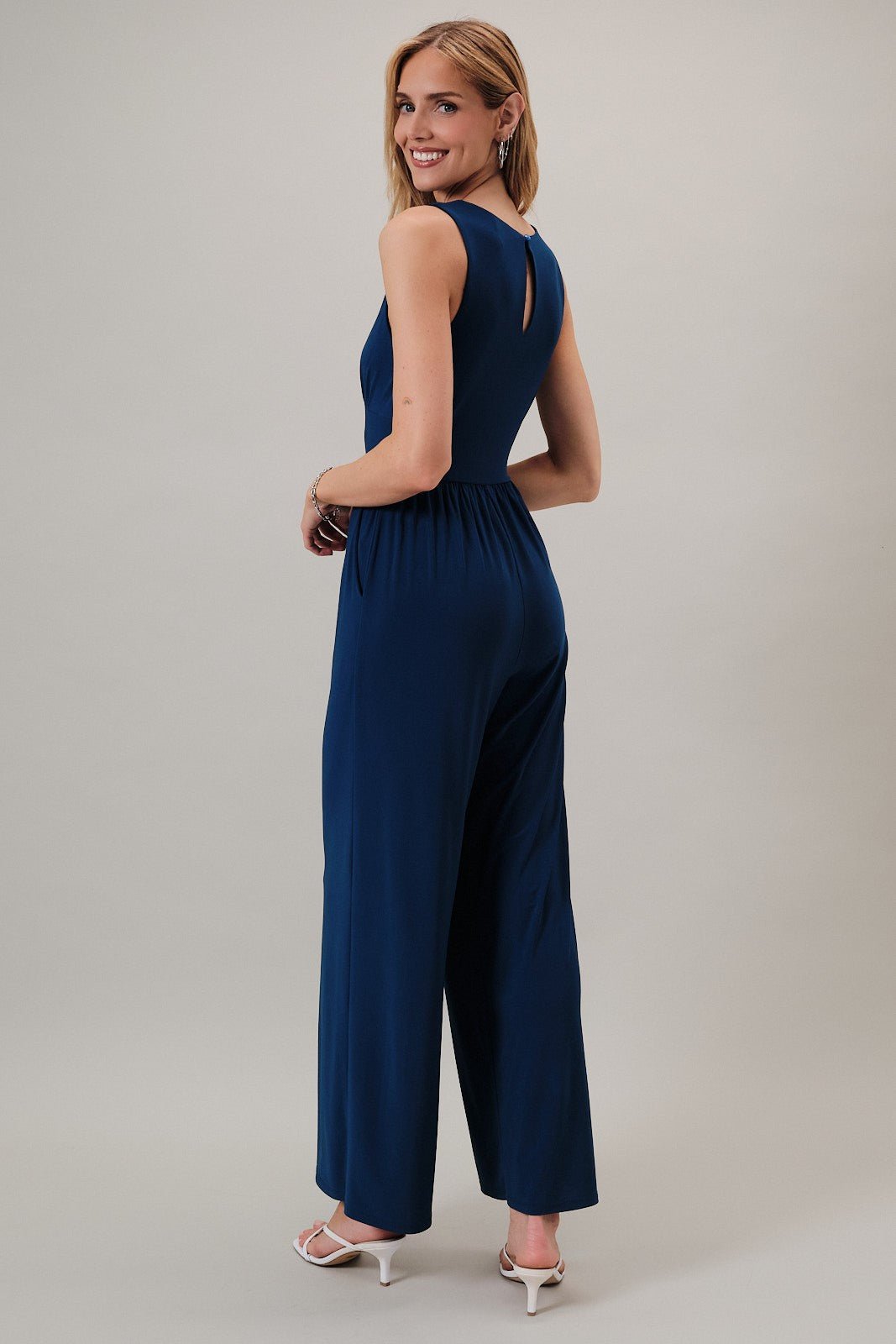 Rose & Lee Co Beatrice Jumpsuit, Royal Blue Jumpsuit