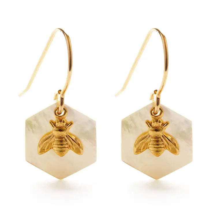 Honey Bee Earrings