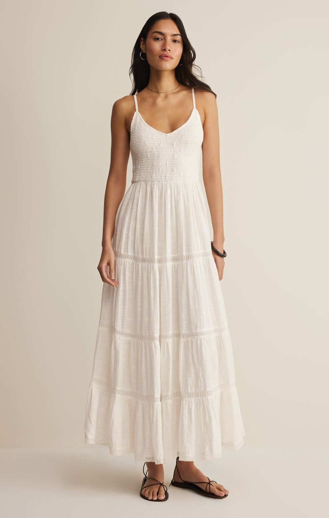 Rose & Lee Co Behati Dress, White by Z Supply Event Dress