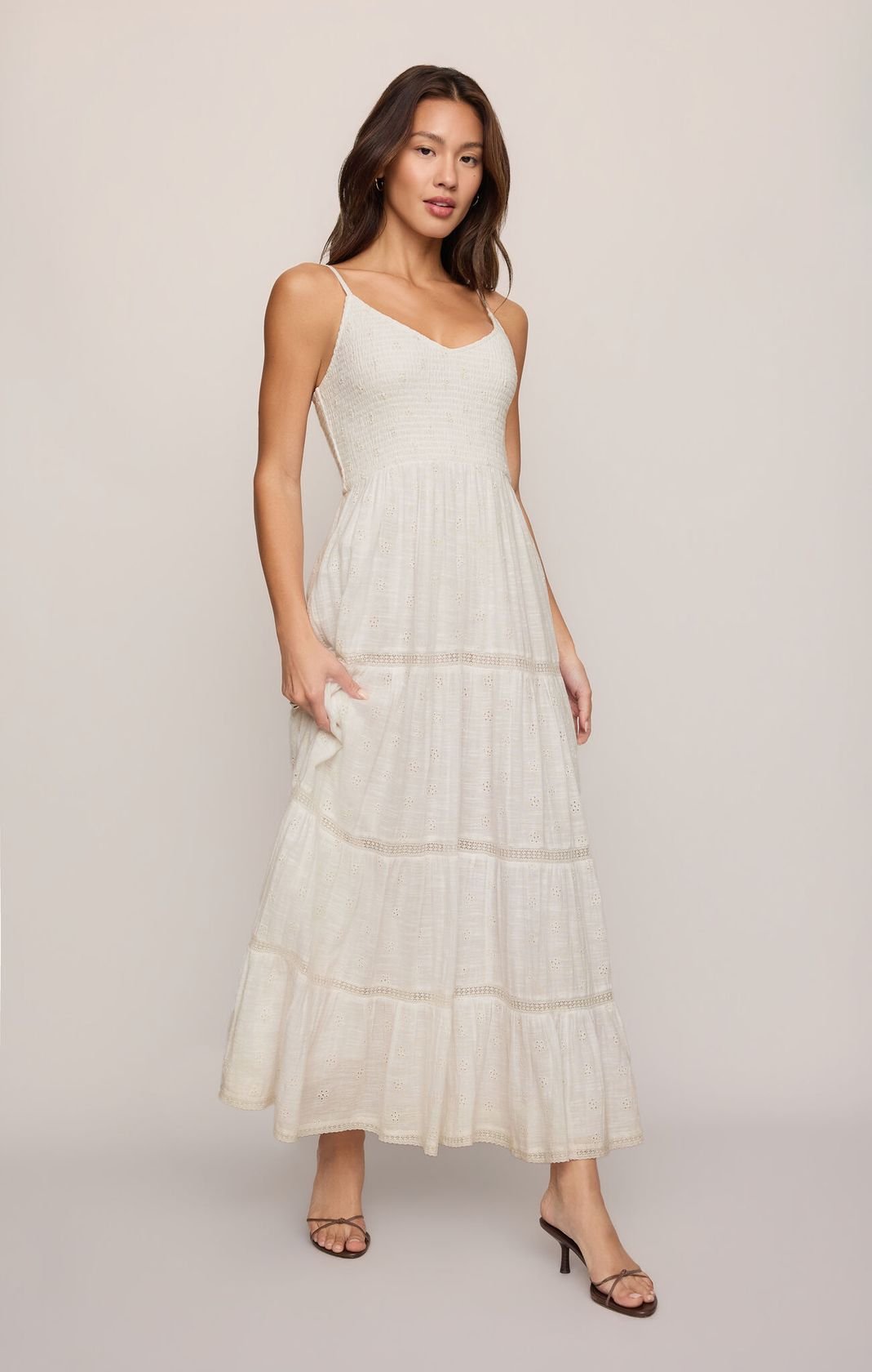 Rose & Lee Co Behati Dress, White by Z Supply Event Dress