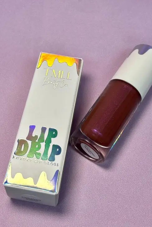 Rose & Lee Co Lip Drip Luxury Gloss, Blackberry Sorbet Bath & Body