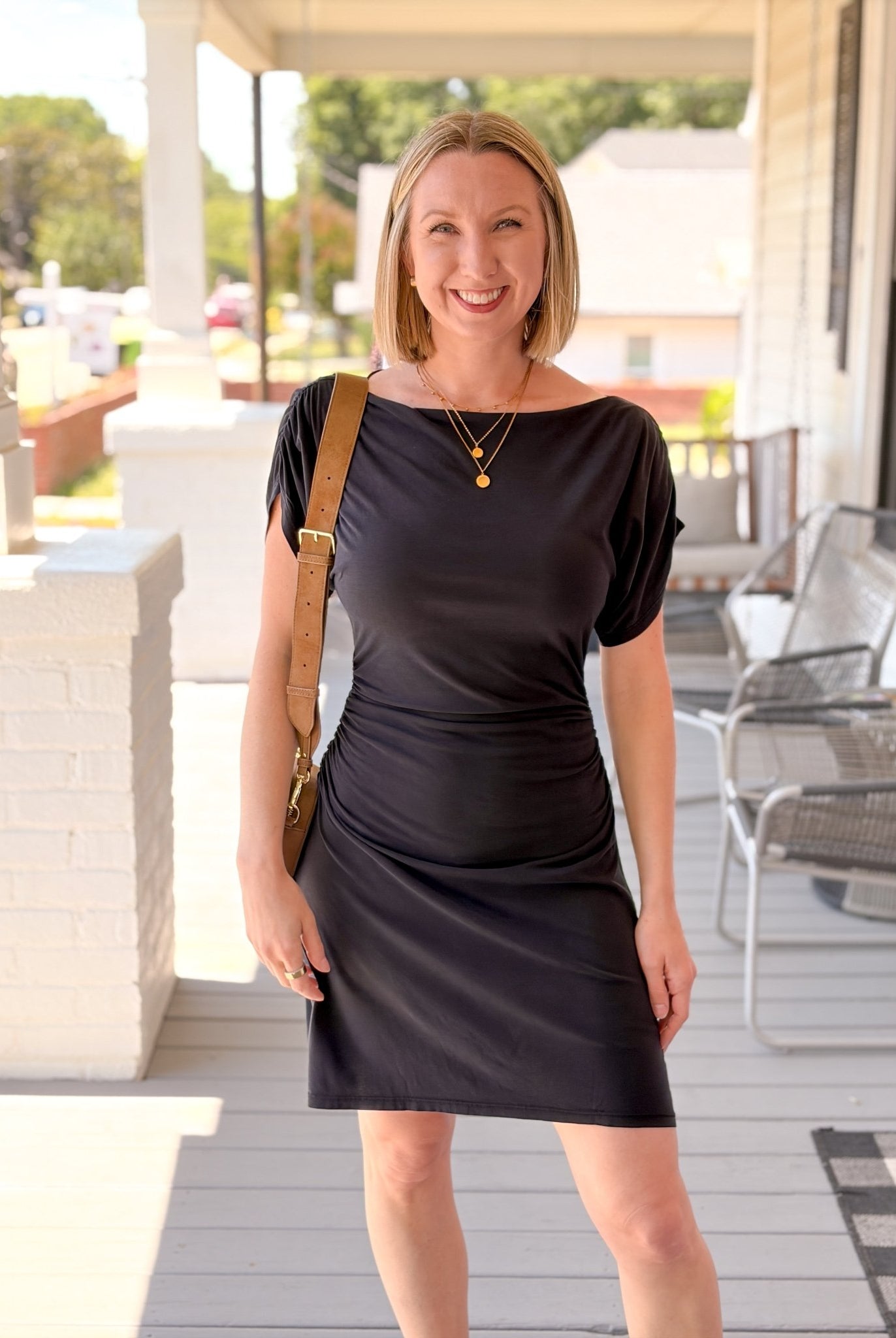 Rose & Lee Co Violeta Dress, Black by Project Social T Casual Dresses