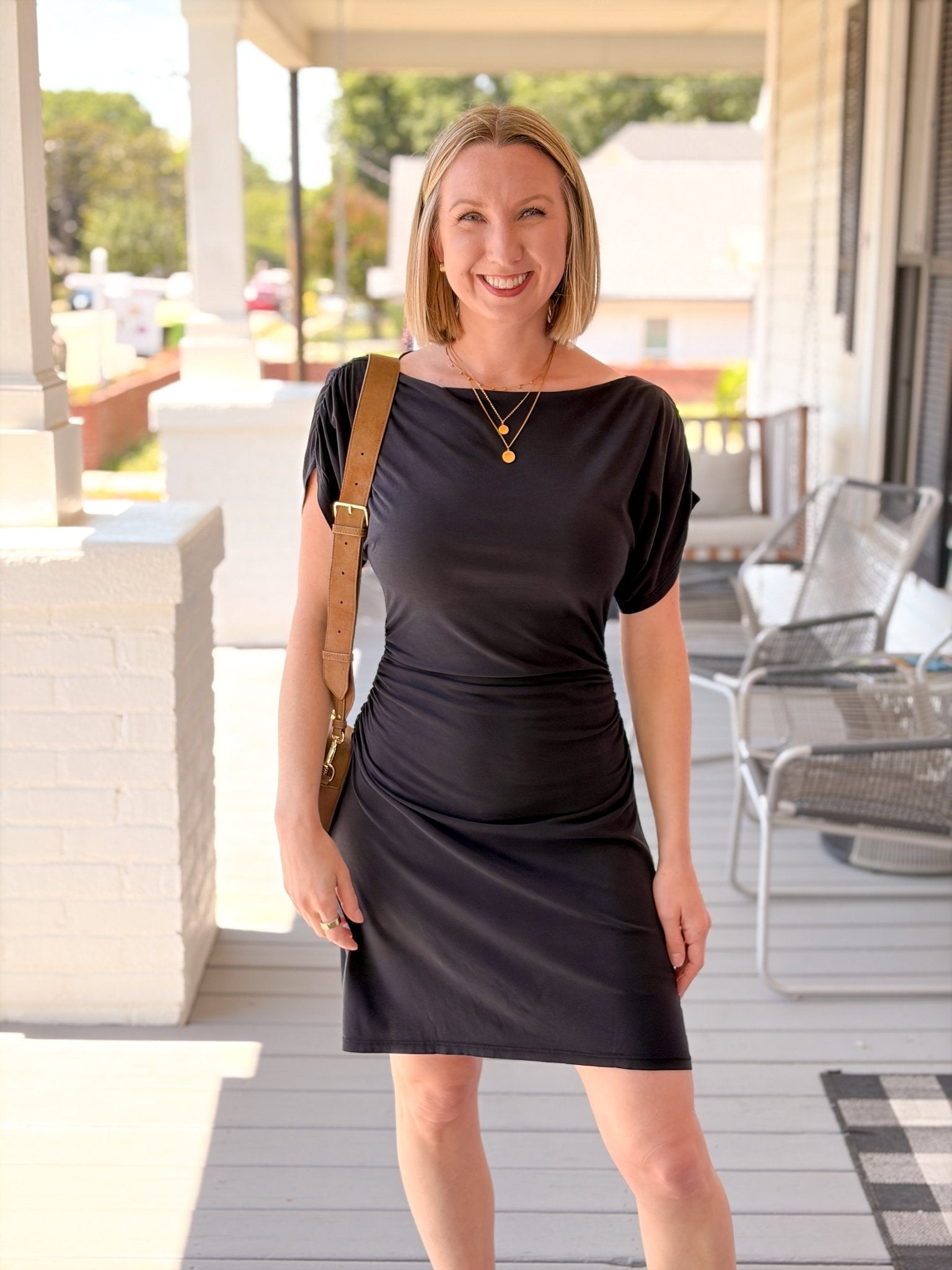 Rose & Lee Co Violeta Dress, Black by Project Social T Casual Dresses