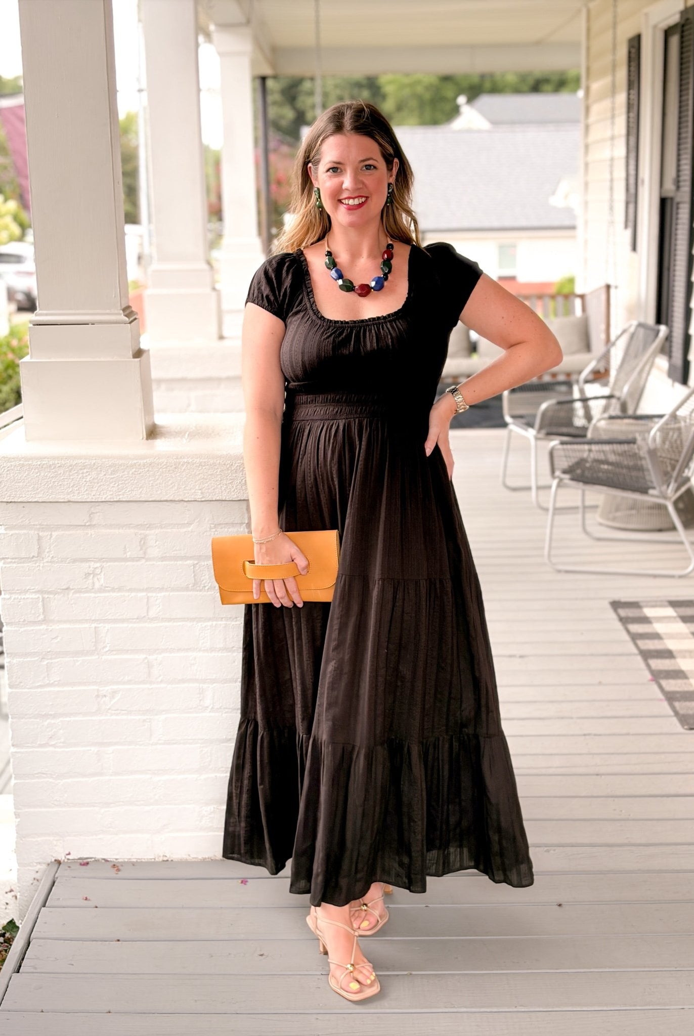 Rose & Lee Co Andrita Dress, Black Casual Dresses