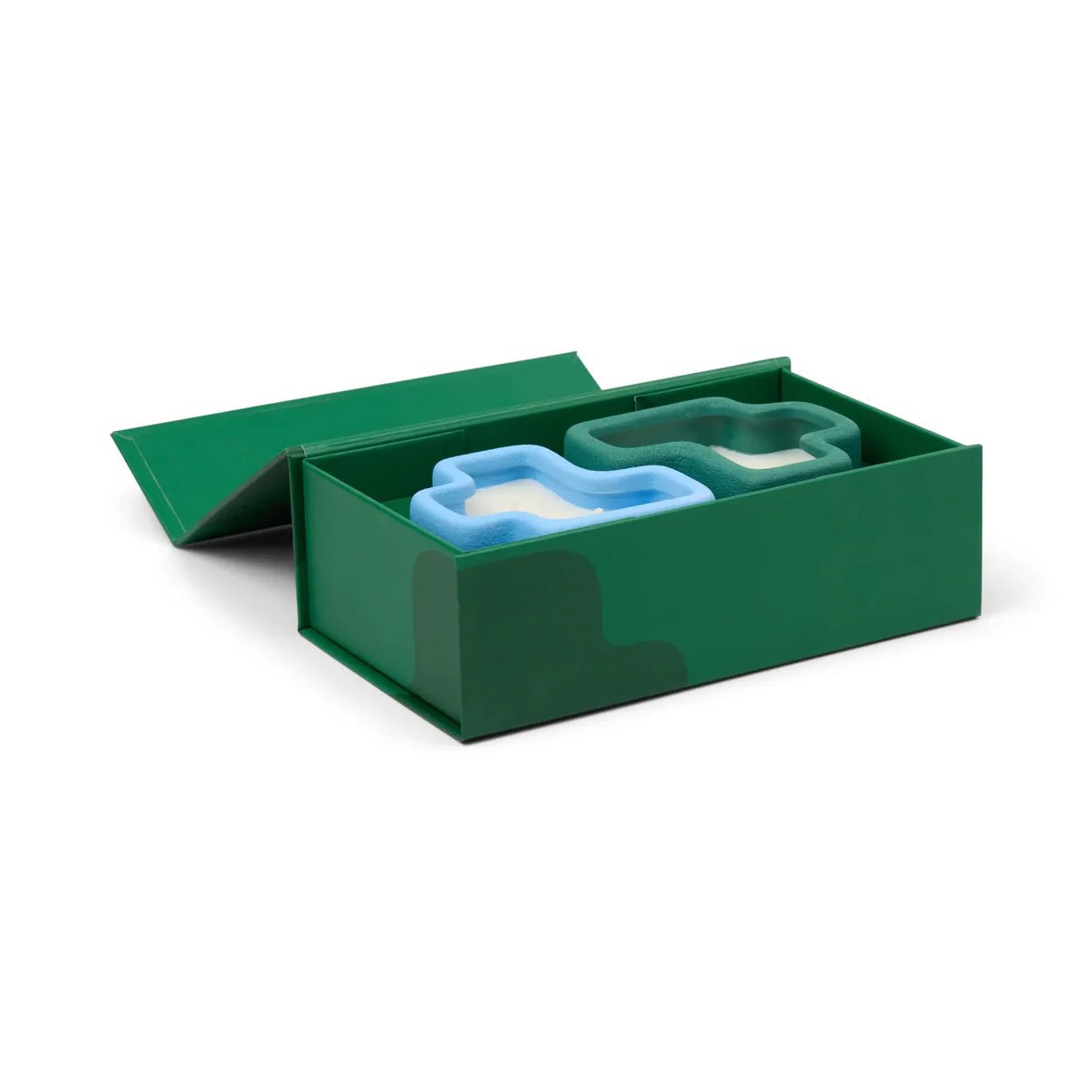 Rose & Lee Co Jigsaw Candle Set, Wild Mint & Misted Lime Candles