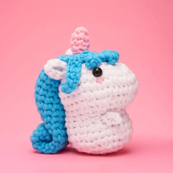 Rose & Lee Co Billy The Unicorn Crochet Kit Home & Gifts