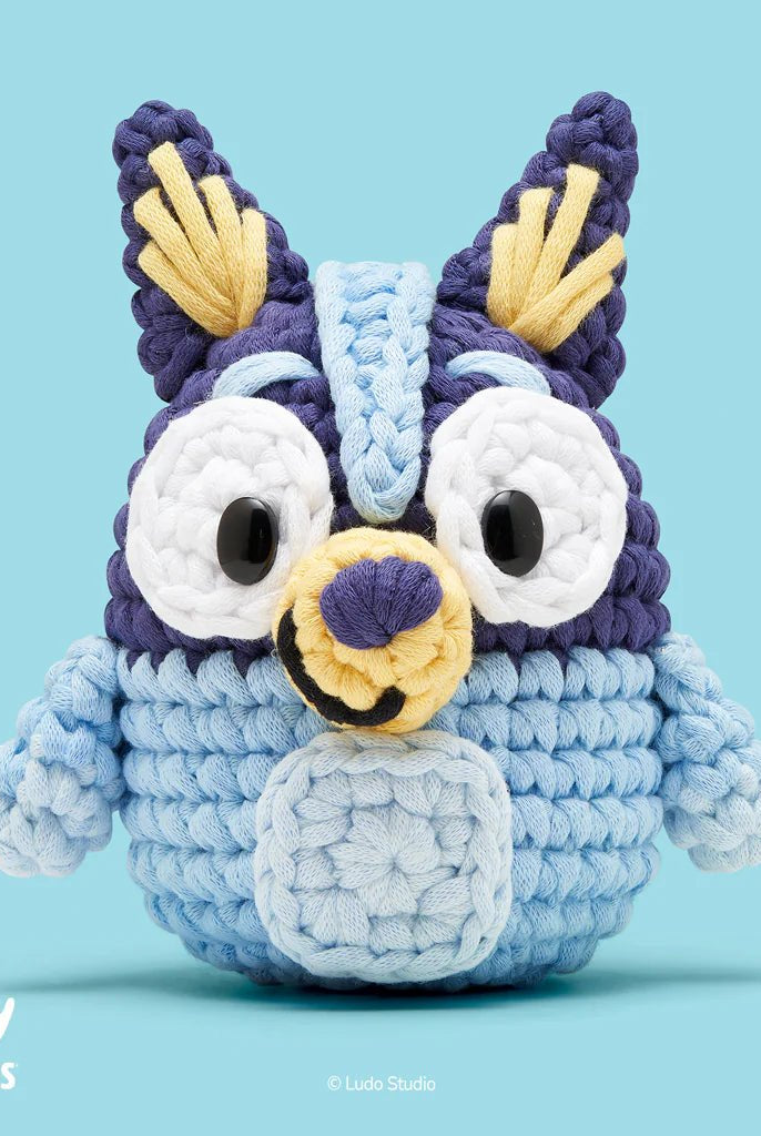 Rose & Lee Co Bluey Crochet Kit Home & Gifts