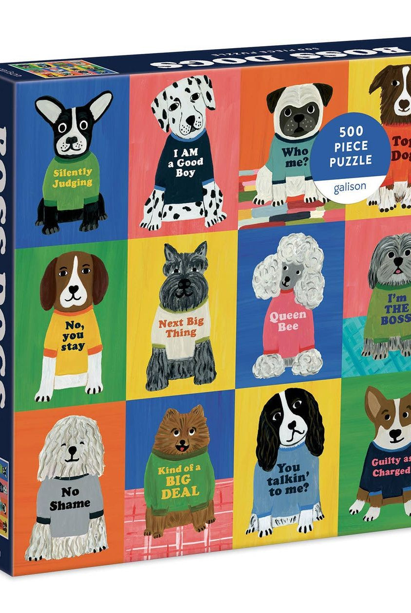 Rose & Lee Co 500 Piece Puzzle, Boss Dogs Home & Gifts