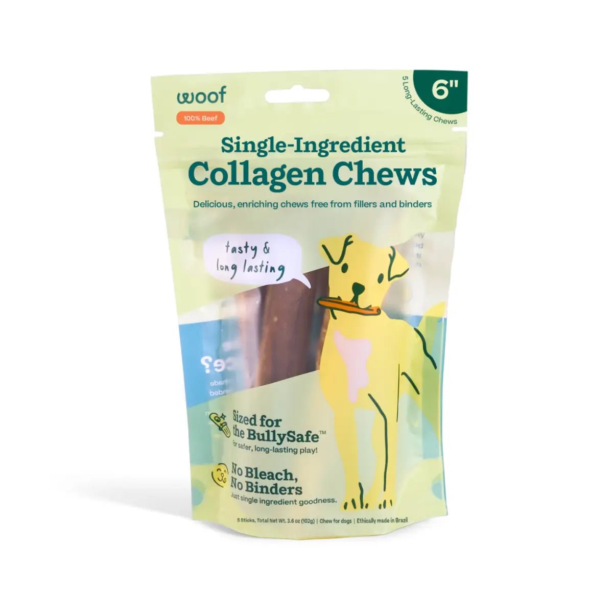 Rose & Lee Co Bullysafe Chews, Pure Collagen Pets