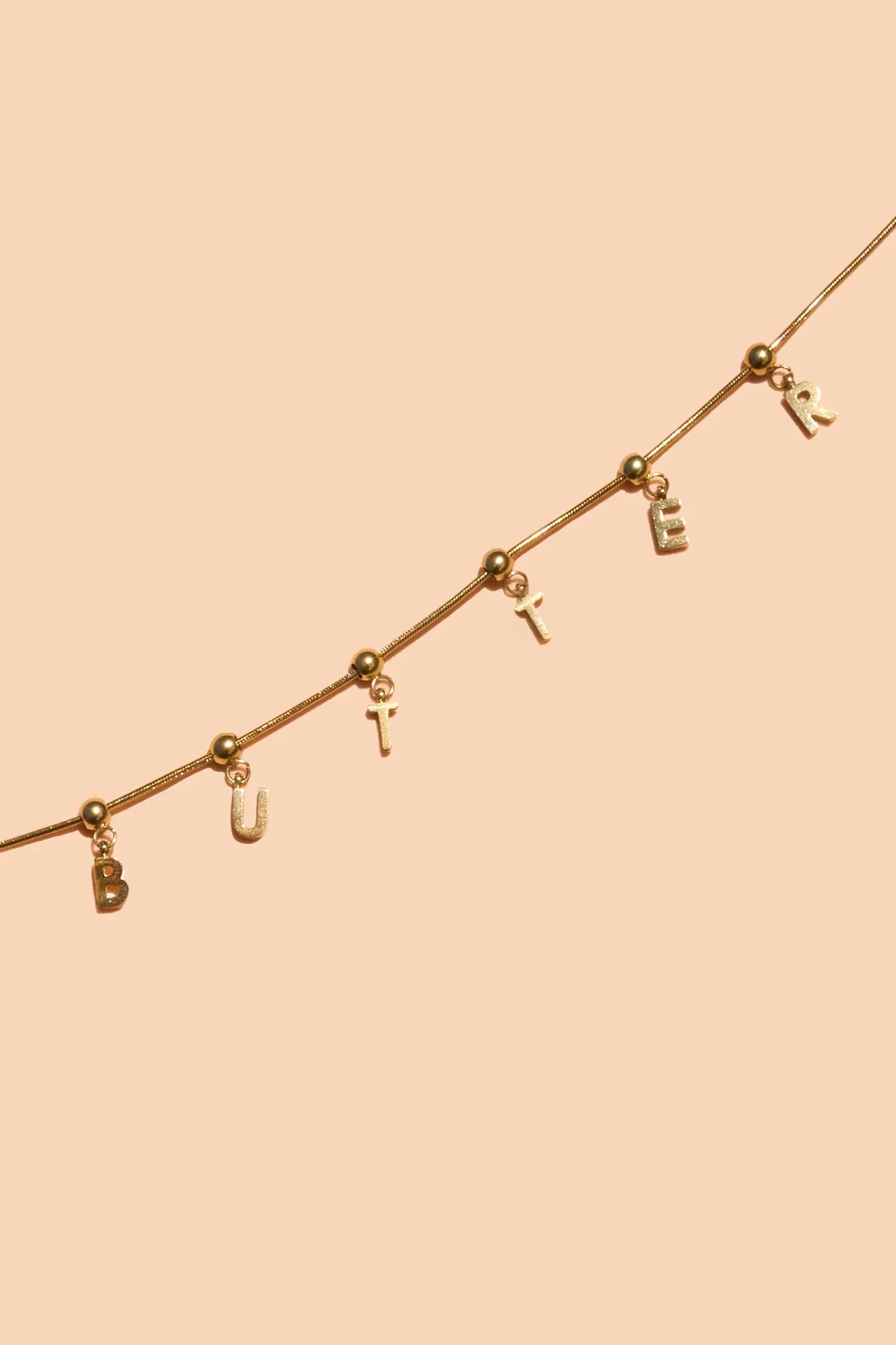 Butter Charm Necklace