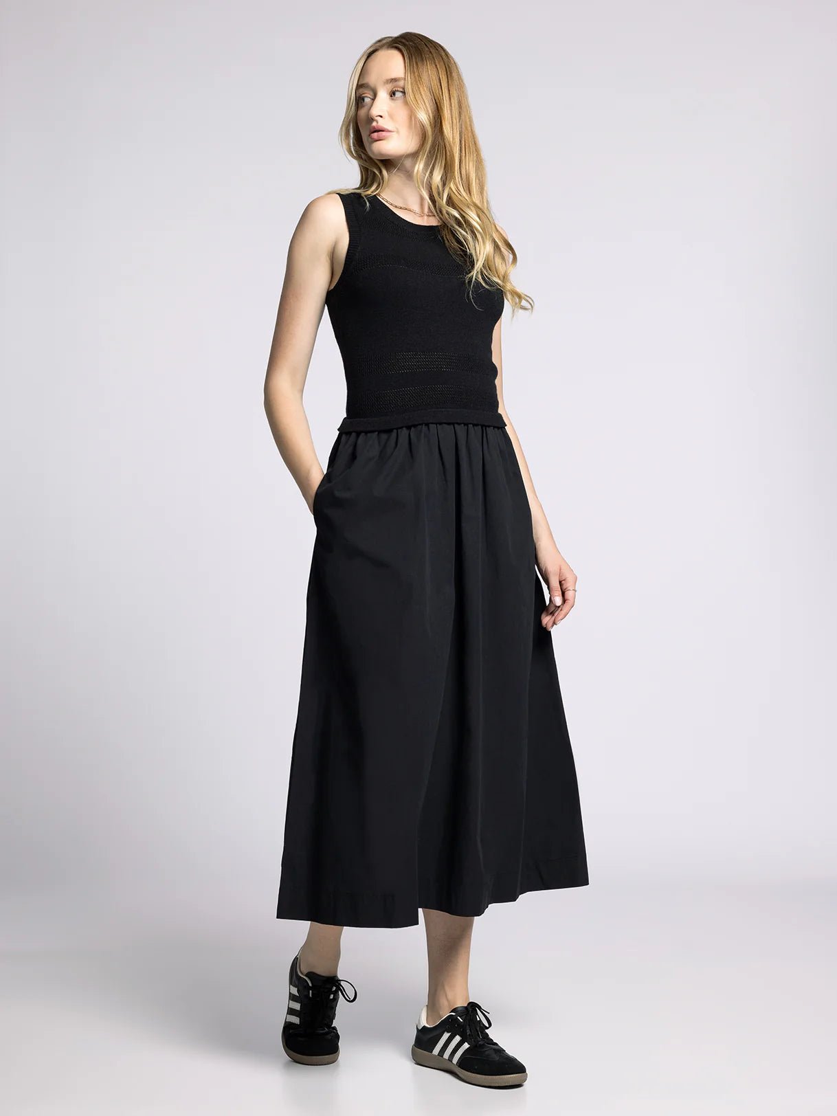 Rose & Lee Co Camilla Dress, Black Casual Dresses