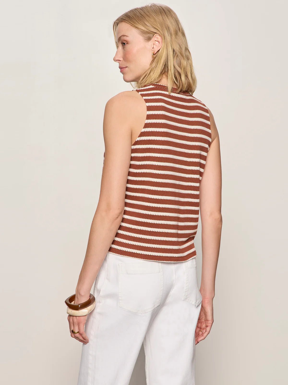 Rose & Lee Co Campari Tank, Clay Stripe by Sanctuary Tanks