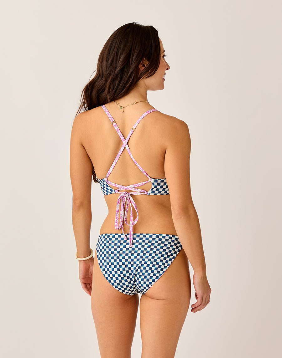 Rose & Lee Co Cardiff Reversible Bottoms, Fleur/Surfside Accessories