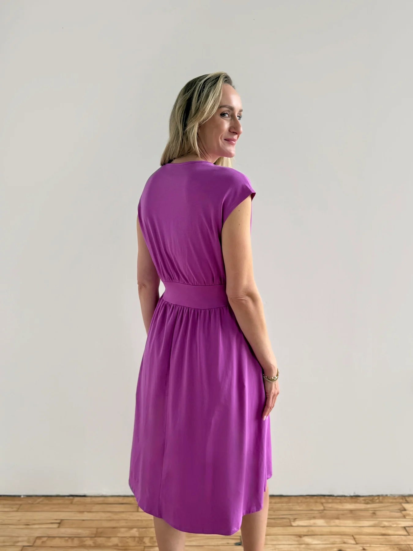 Rose & Lee Co Catherine Dress, Magenta Bloom Casual Dresses