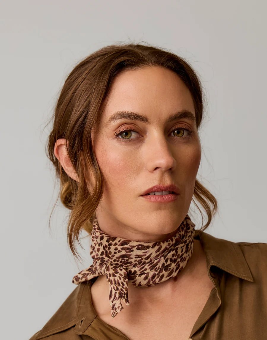 Rose & Lee Co Gauze Bandana Scarf, Catwalk Accessories