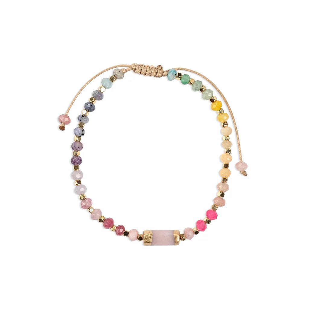 Rose & Lee Co Chakra Glow Bracelet, Confidence/Solar Plexus/Gold Bracelets