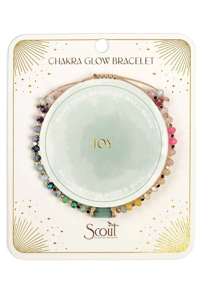Rose & Lee Co Chakra Glow Bracelet, Joy/Heart/Gold Bracelets