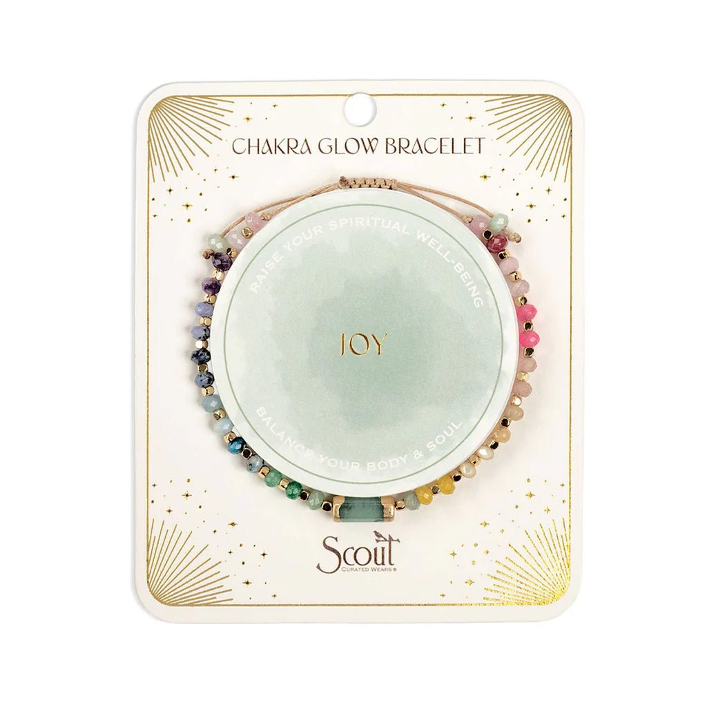 Rose & Lee Co Chakra Glow Bracelet, Joy/Heart/Gold Bracelets