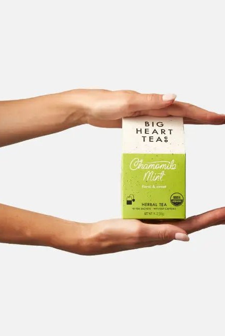 Rose & Lee Co 10 Count Tea Bags, Chamomile Mint Food & Drink
