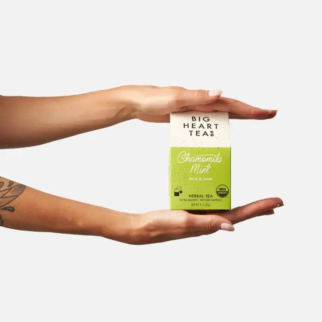 Rose & Lee Co 10 Count Tea Bags, Chamomile Mint Food & Drink