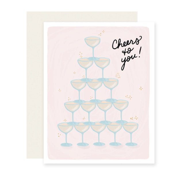 Rose & Lee Co Cheers to You Card Stationery