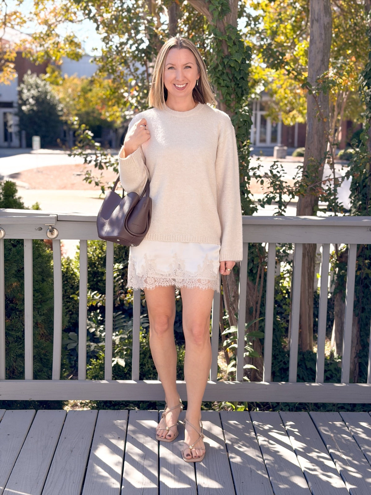 Rose & Lee Co Chill Mode Sweater, Frosted Pearl by Z Supply Sweaters