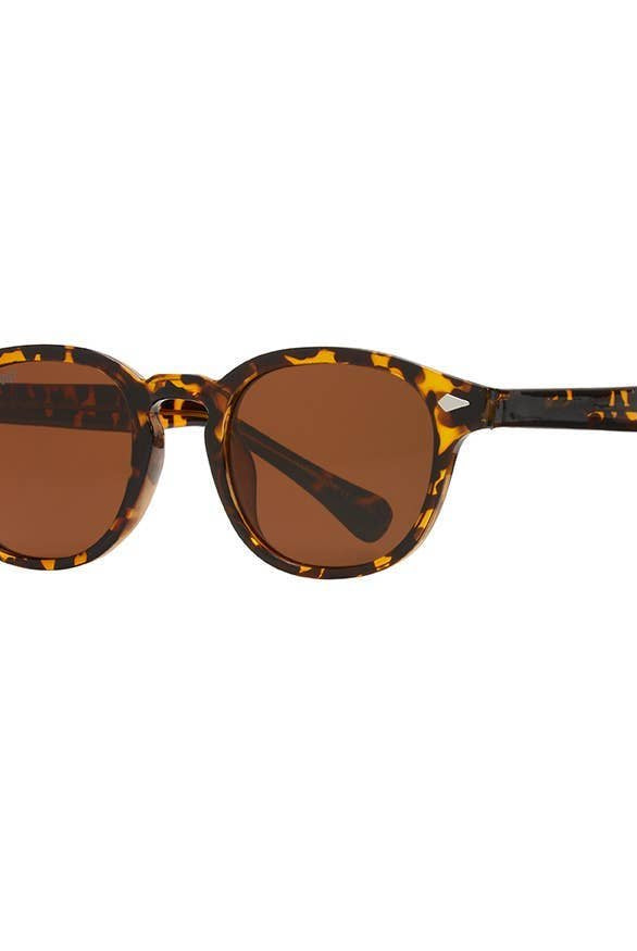 Rose & Lee Co Cole Sunglasses, Crystal Brown Tortoise + Smoke Polarized Accessories