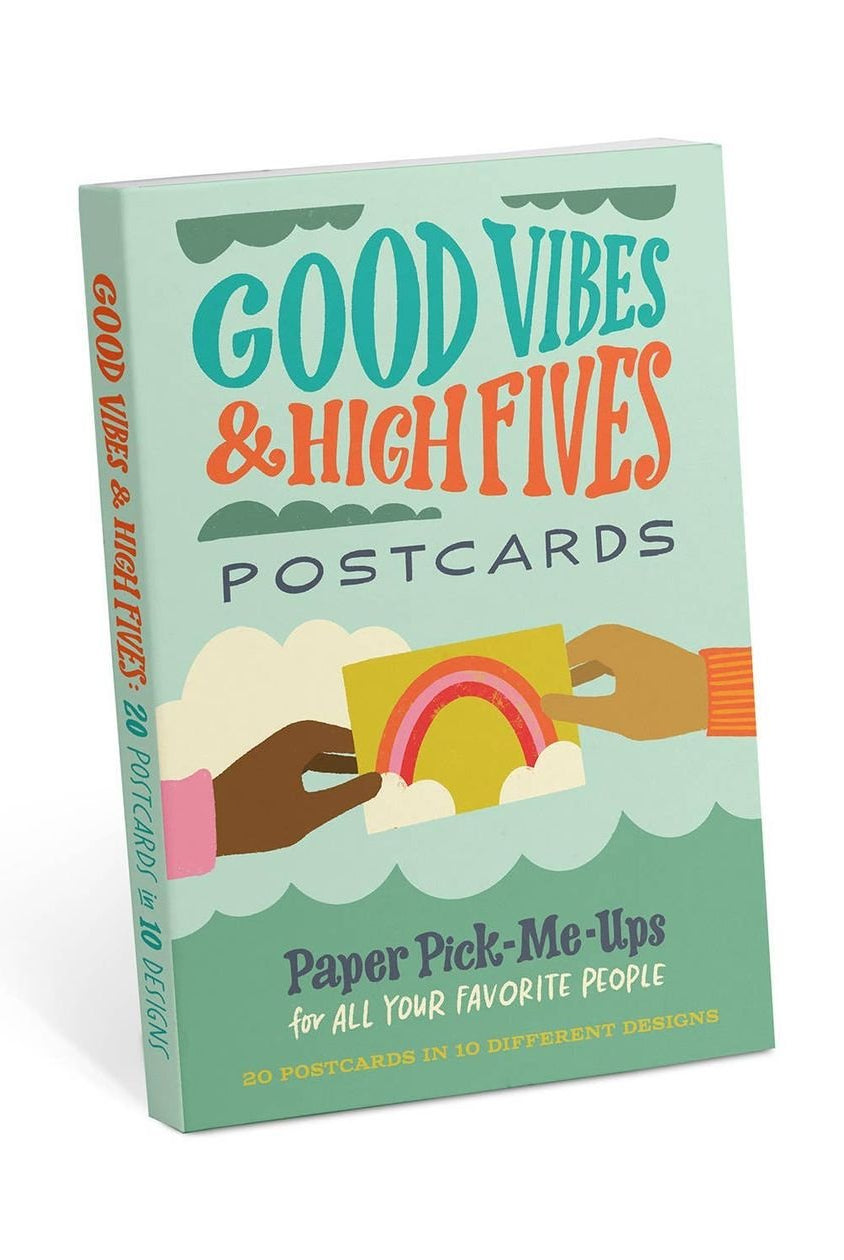 Rose & Lee Co Good Vibes Postcard Book Stationery