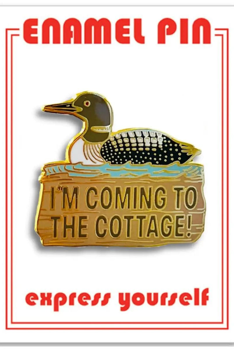 Rose & Lee Co I'm Coming To The Cottage! Pin Stationary
