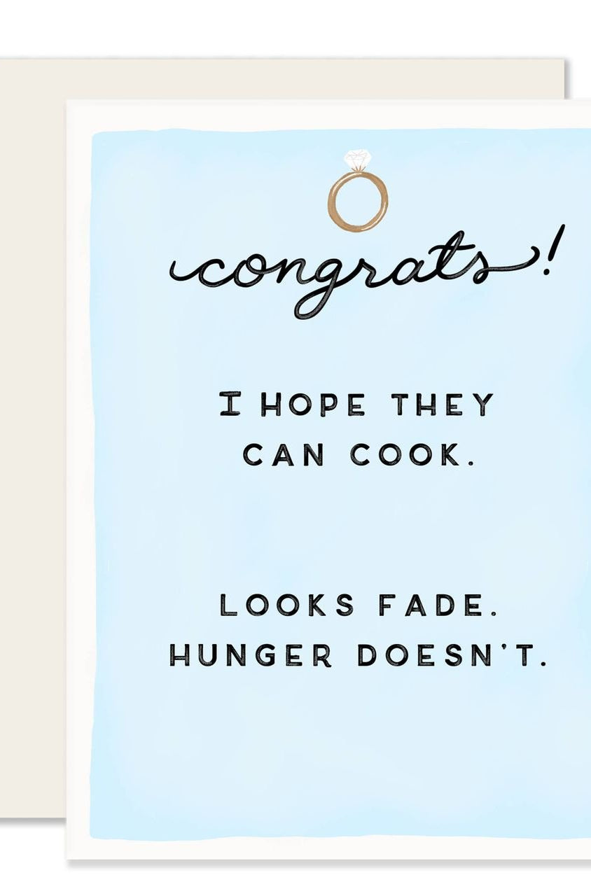 Rose & Lee Co Hope They Can Cook Card Stationery