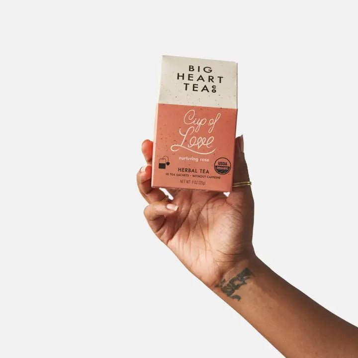 Rose & Lee Co 10 Count Tea Bags, Cup of Love Food & Drink