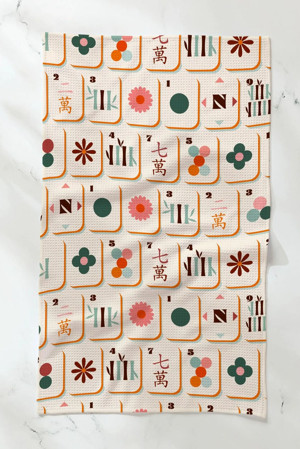 Rose & Lee Co Cypress Tile Toss Tea Towel Home & Gifts