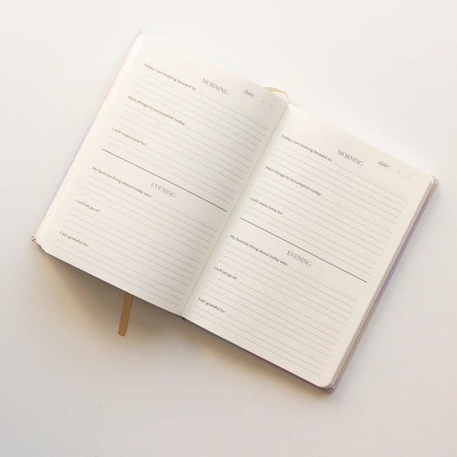 Rose & Lee Co Be Mindful Fabric Journal Stationery