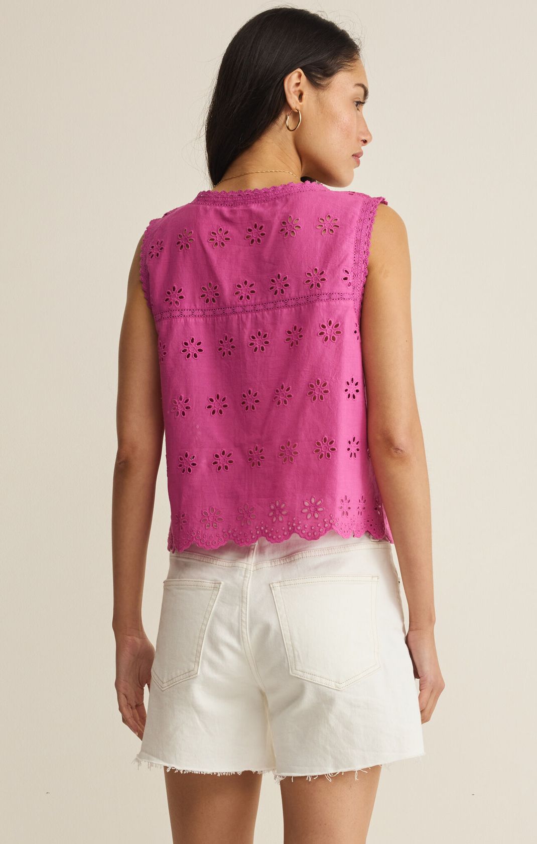 Rose & Lee Co Darcy Top, Berry Blush by Z Supply Tanks