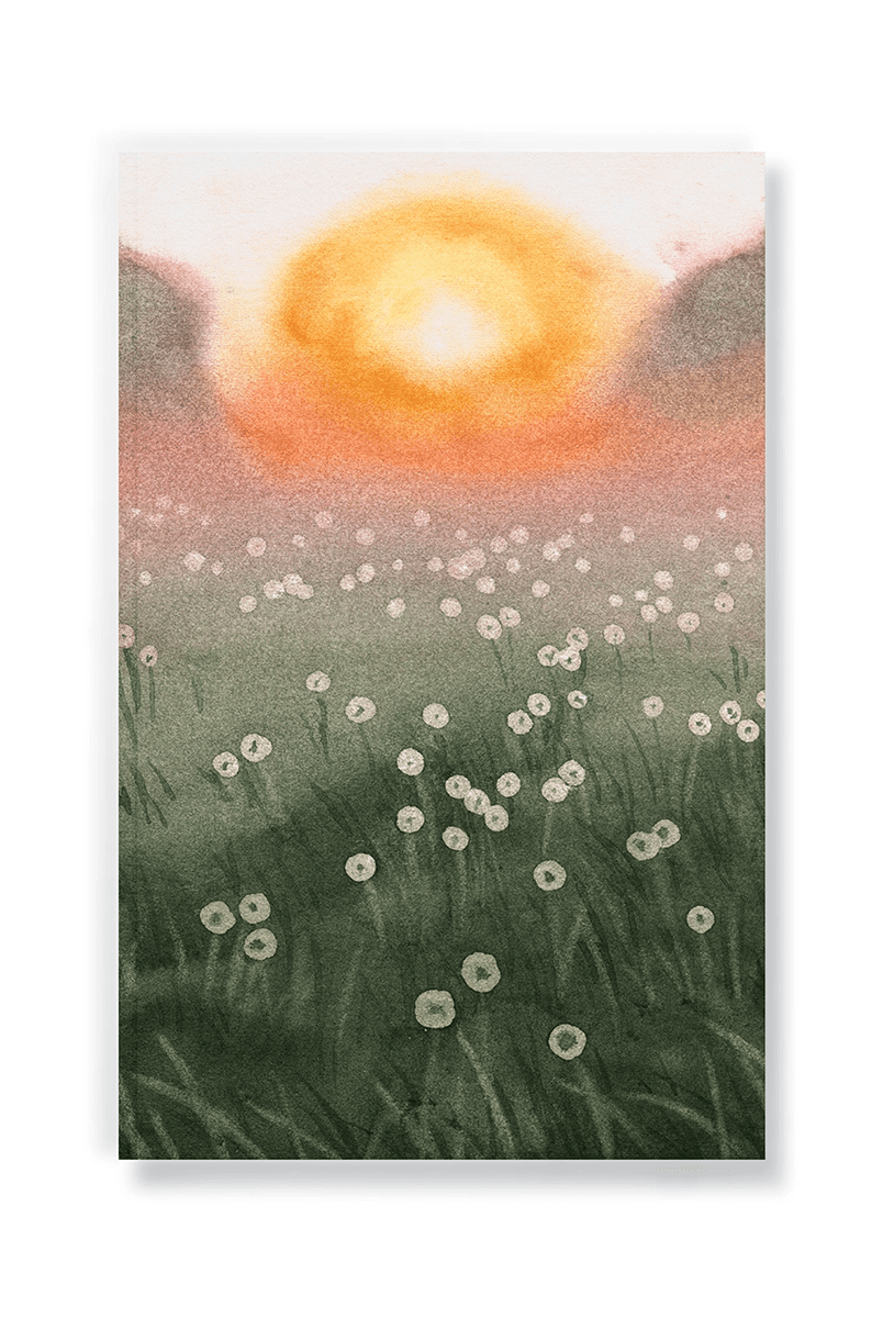 Rose & Lee Co Dewy Morning Kraft Classic Layflat Notebook Stationery