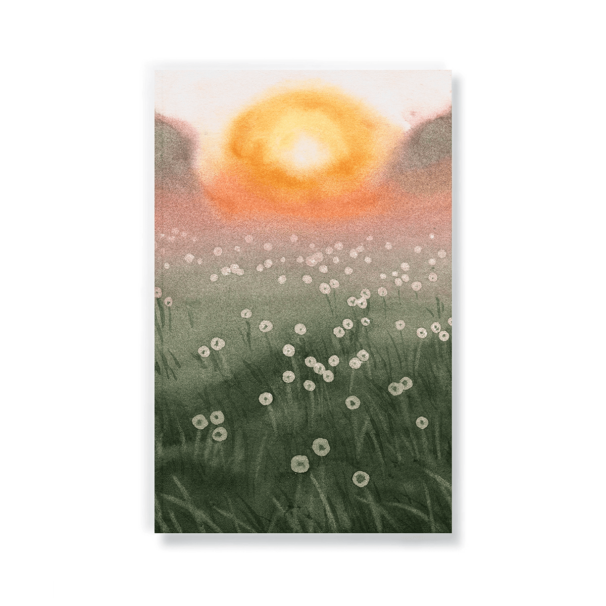 Rose & Lee Co Dewy Morning Kraft Classic Layflat Notebook Stationery