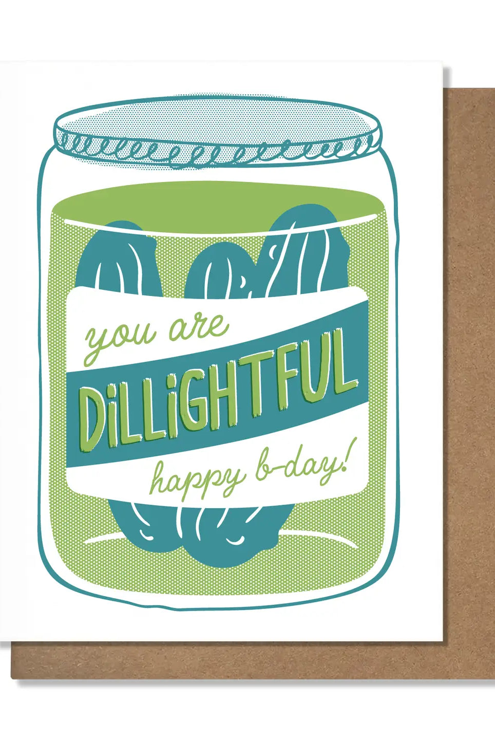 Rose & Lee Co Dillightful Birthday Card Stationery
