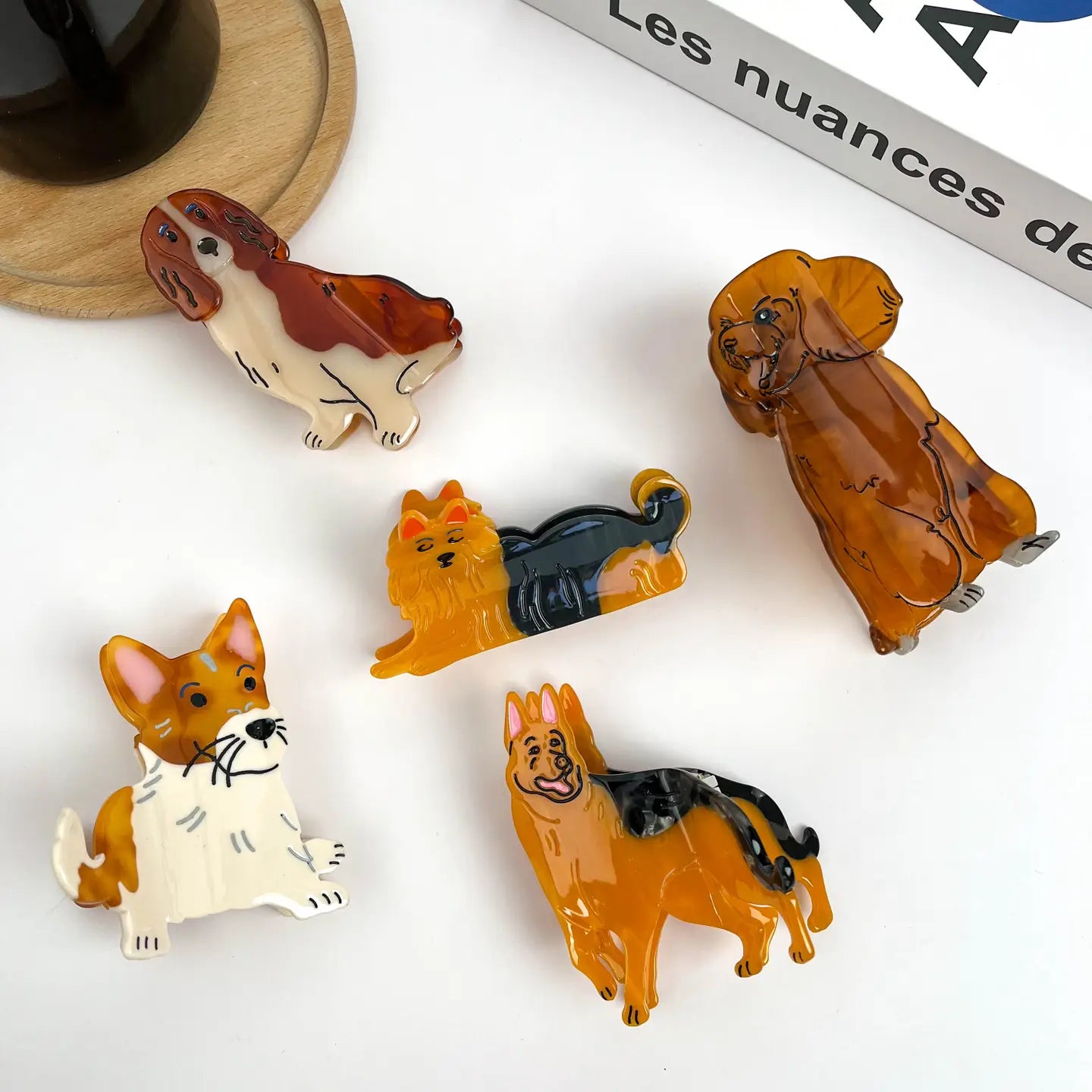 Rose & Lee Co Dog Claw Clip, Assorted Accessories
