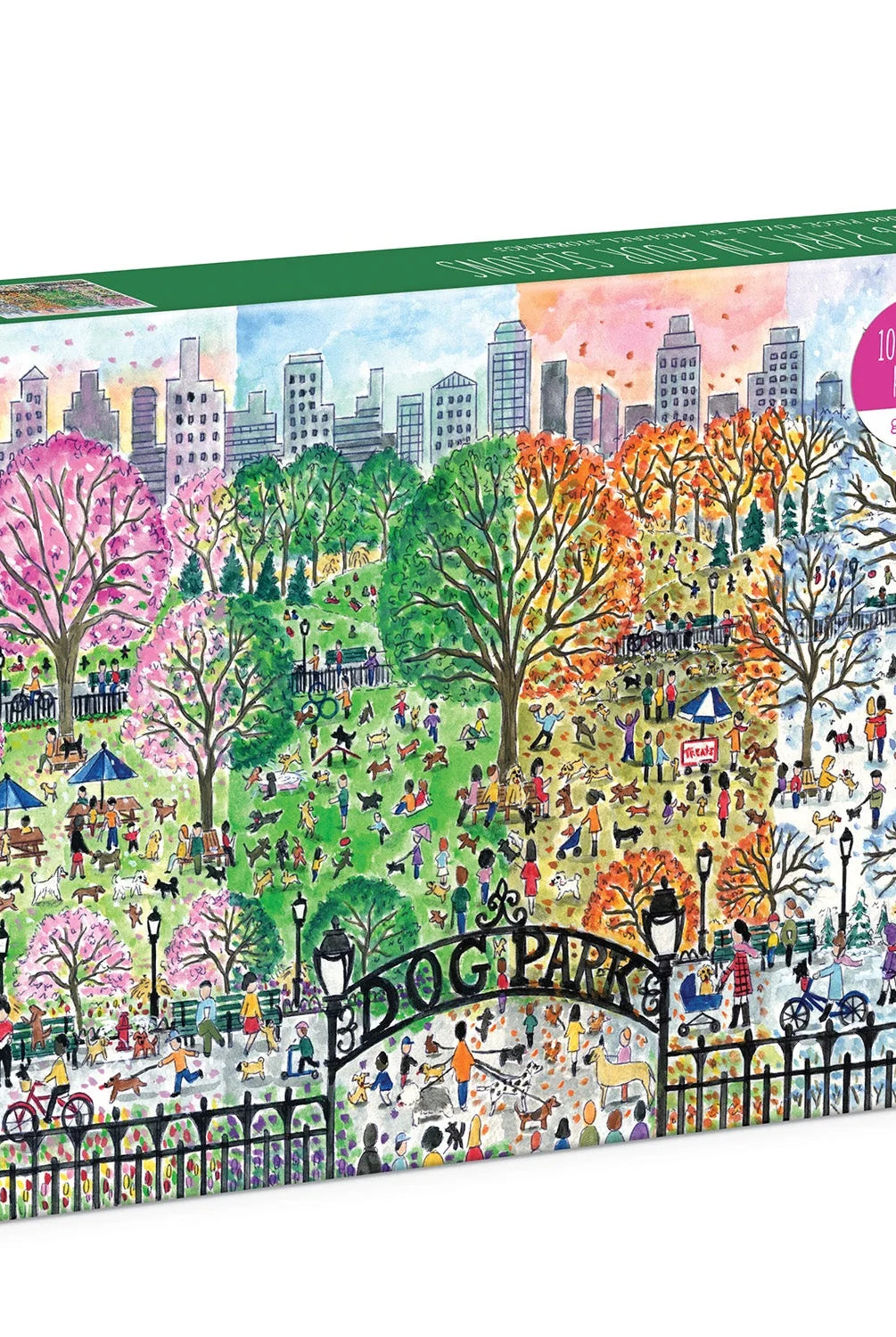 Rose & Lee Co 1000 Piece Puzzle, Dog Park in Four Seasons Home & Gifts