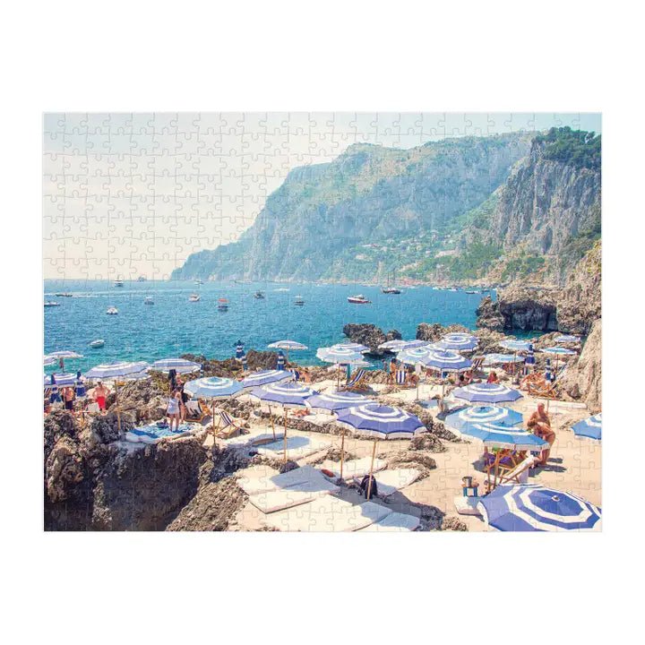 Rose & Lee Co Gray Malin Italy , 500 Double Sided Puzzle Home & Gifts