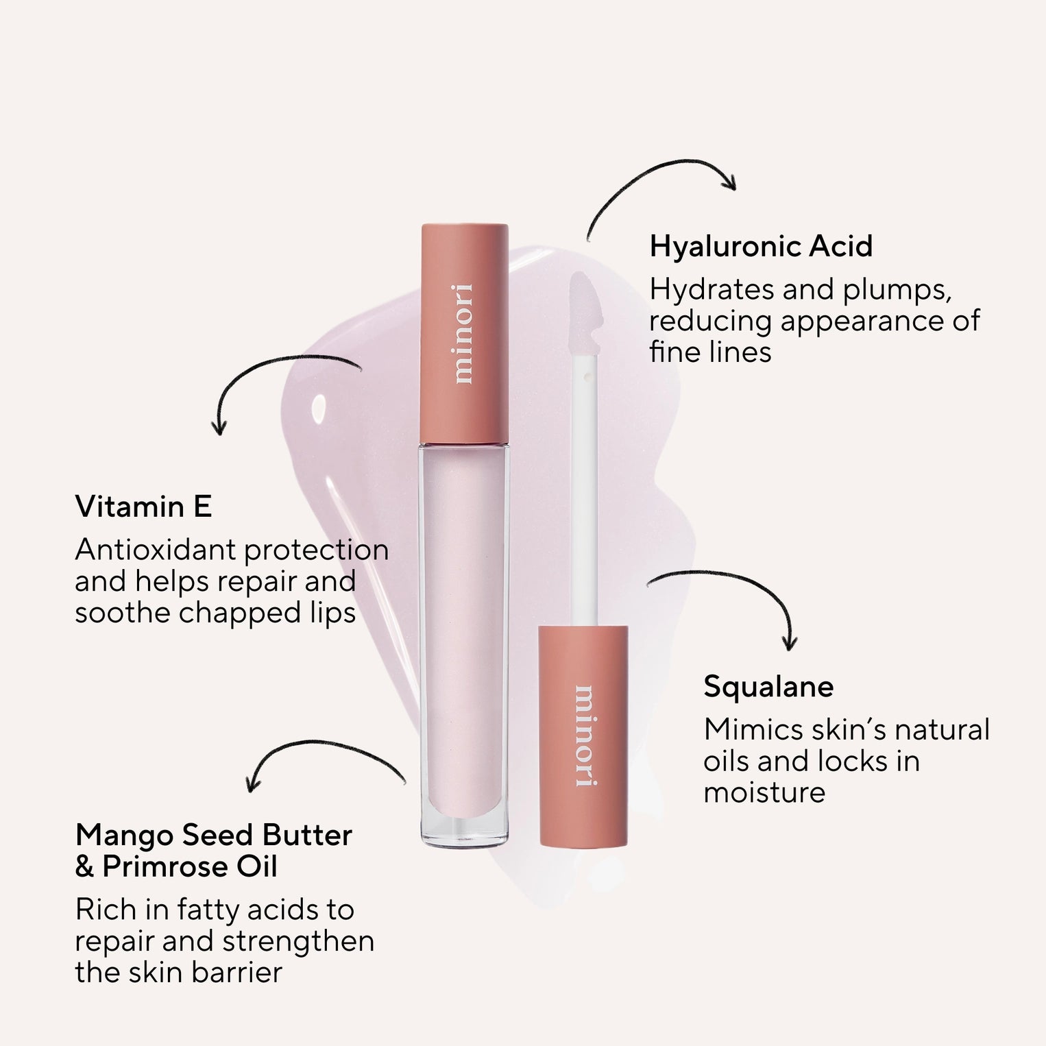 Rose & Lee Co Lip Serum, Dream Bath & Body