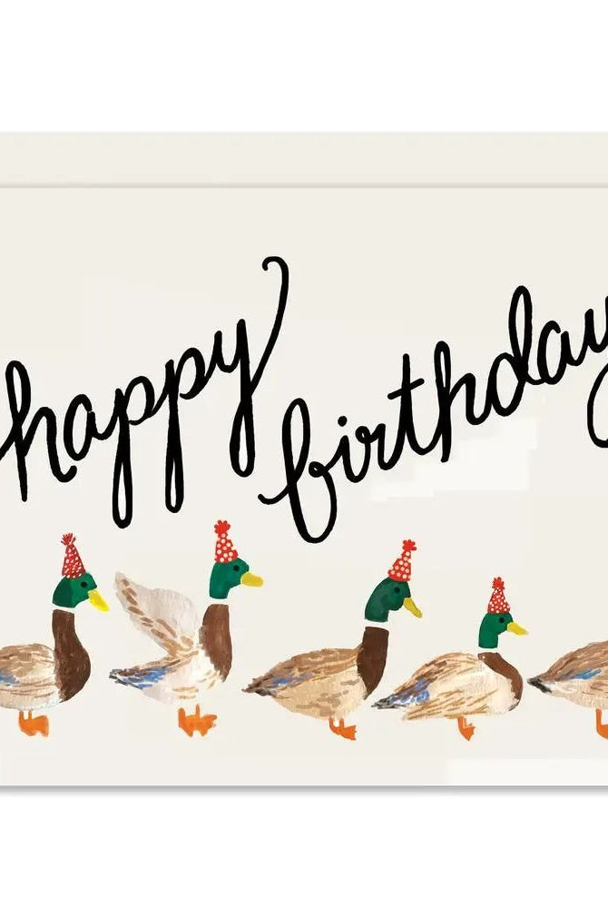 Rose & Lee Co Duck Parade Card Stationery