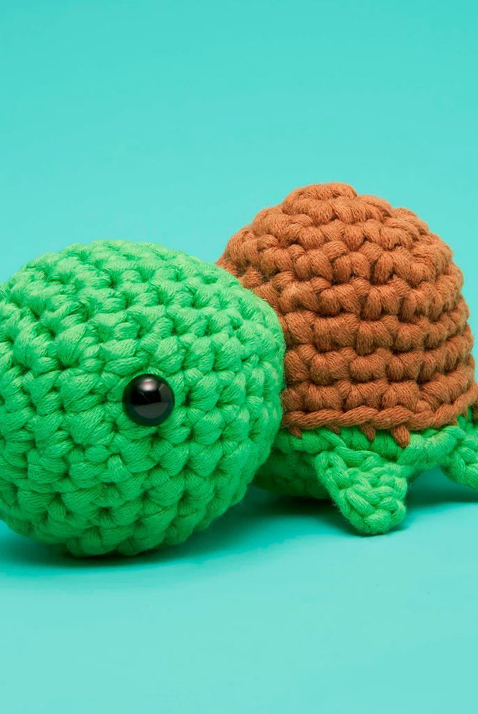 Rose & Lee Co Emilio the Turtle Crochet Kit Home & Gifts