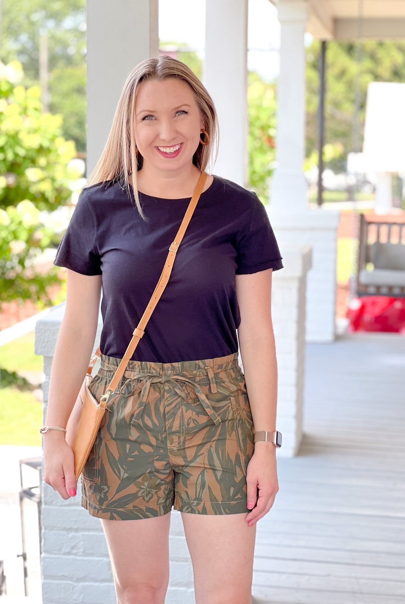 Rose & Lee Co Rosebowl Shorts, Driftwood Camo by Sanctuary unknown