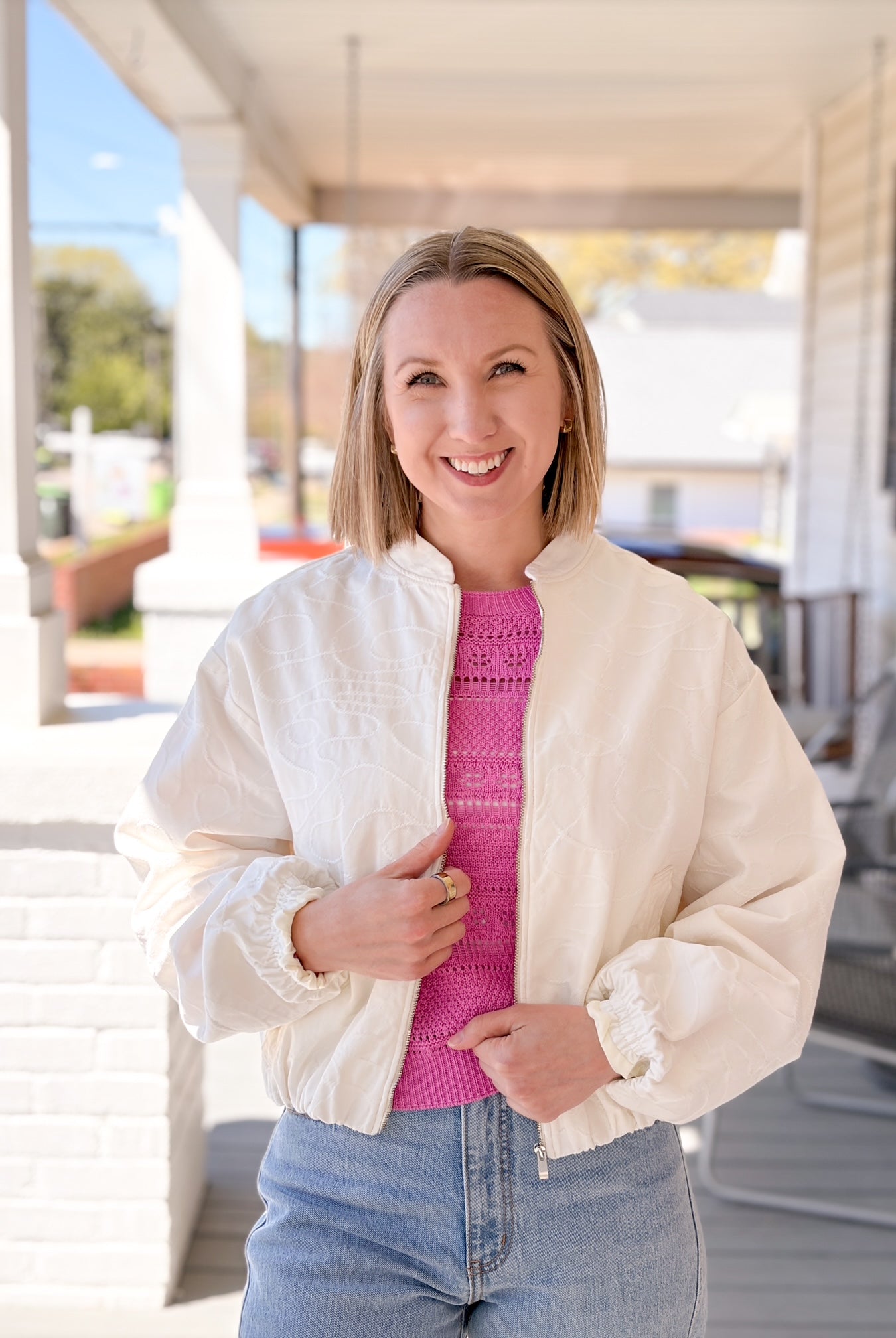 Rose & Lee Co Nicole Jacket, Beige by Mavi Jeans Jackets