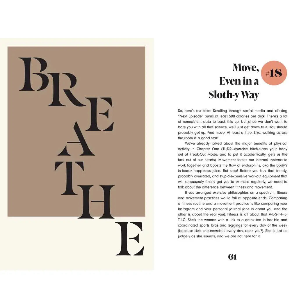 F*ck Anxiety Book to Soothe Anxiety