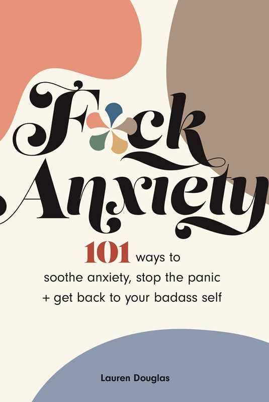 Rose & Lee Co F*ck Anxiety Book Home & Gifts