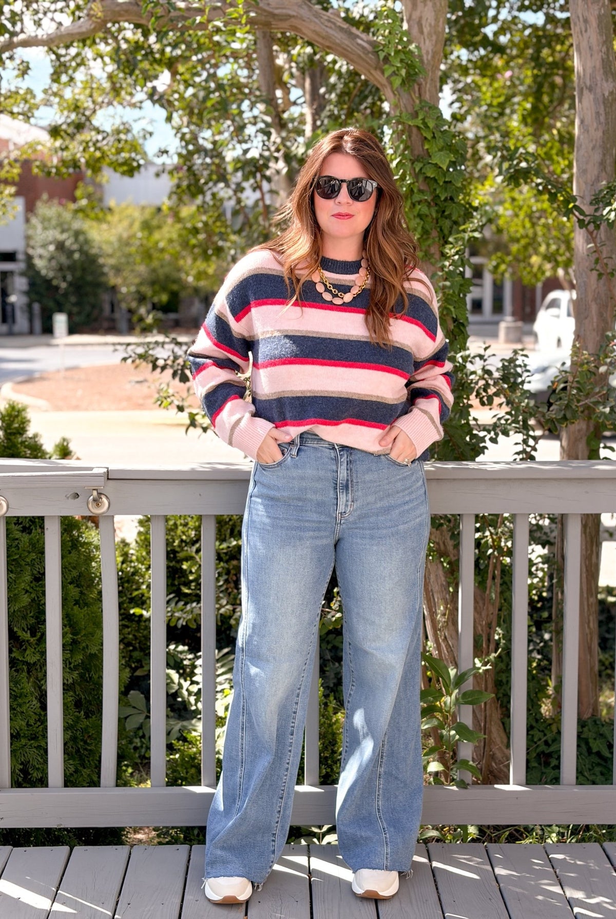 Rose & Lee Co Far Out Jeans, Make Believe Denim