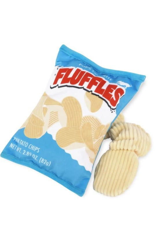 Rose & Lee Co Dog Toy, Fluffles Chips Pets