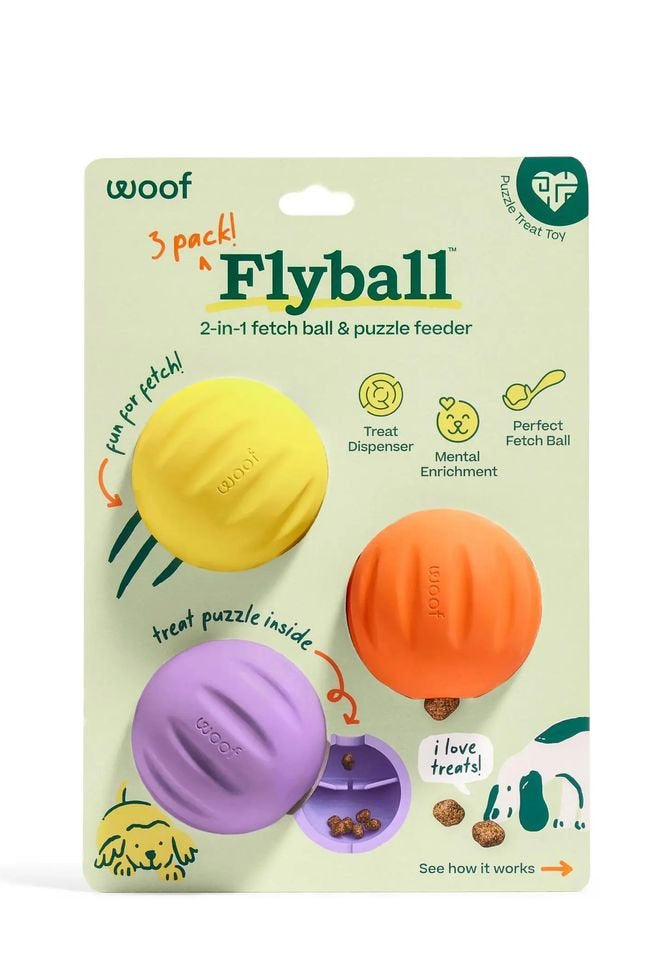 Rose & Lee Co Flyball 3 Pack Pets